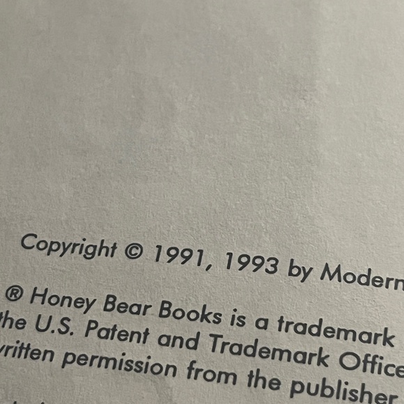 Counting 1•2•3 An Early Learner Book . Copyright 1993 - Picture 4 of 8